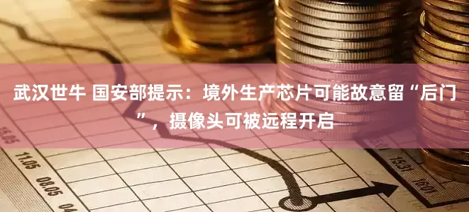 武汉世牛 国安部提示：境外生产芯片可能故意留“后门”，摄像头可被远程开启
